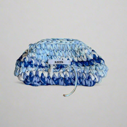 Blue Tide Clutch Bag